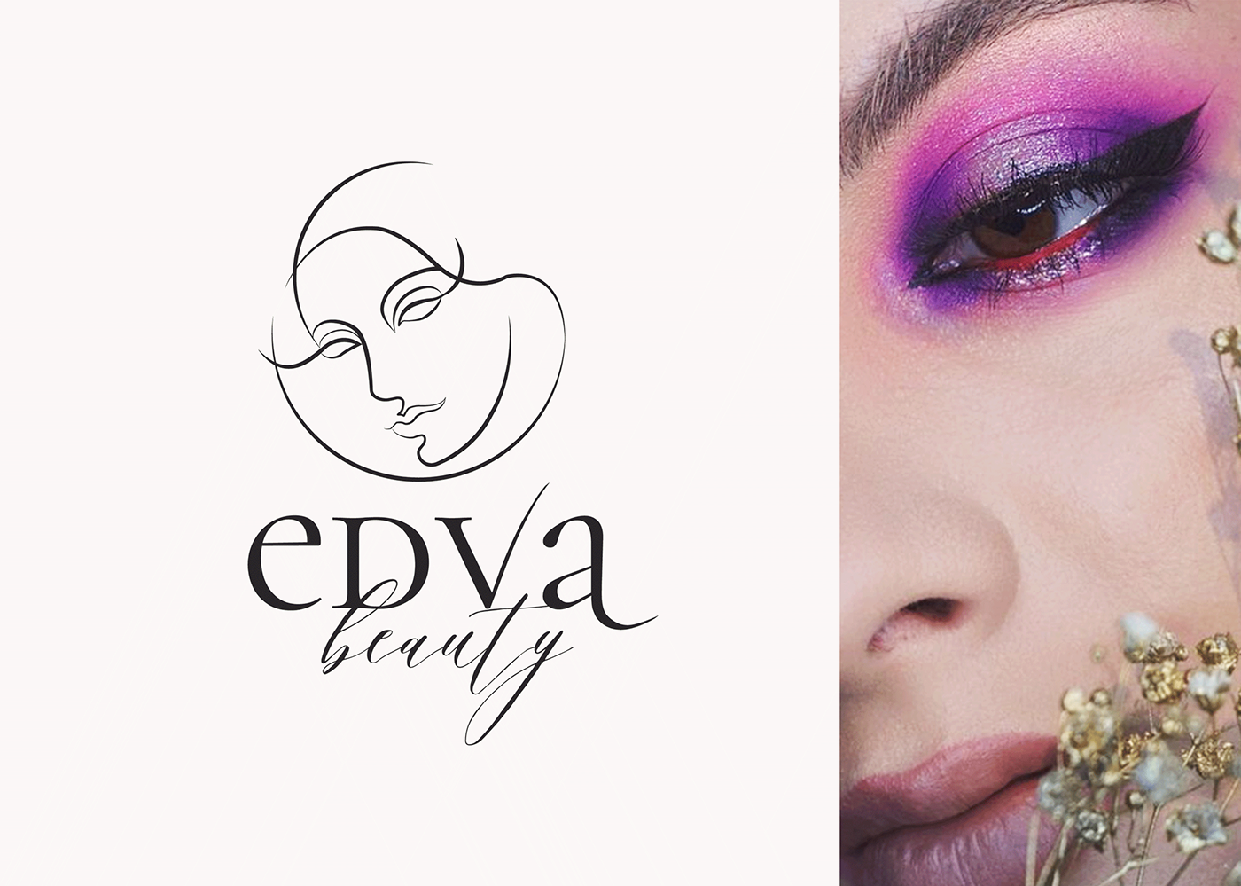 Branding Identity joc jocstudio lashes Logo Design logos Logotype makeup visual identity Beauty Products