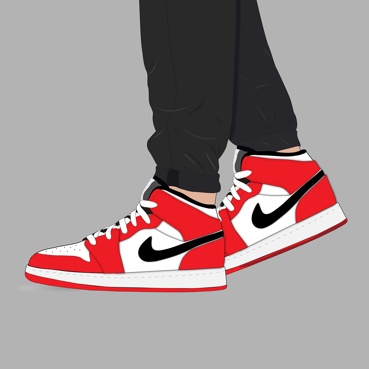 Vector Illustration - Nike Jordan on Behance