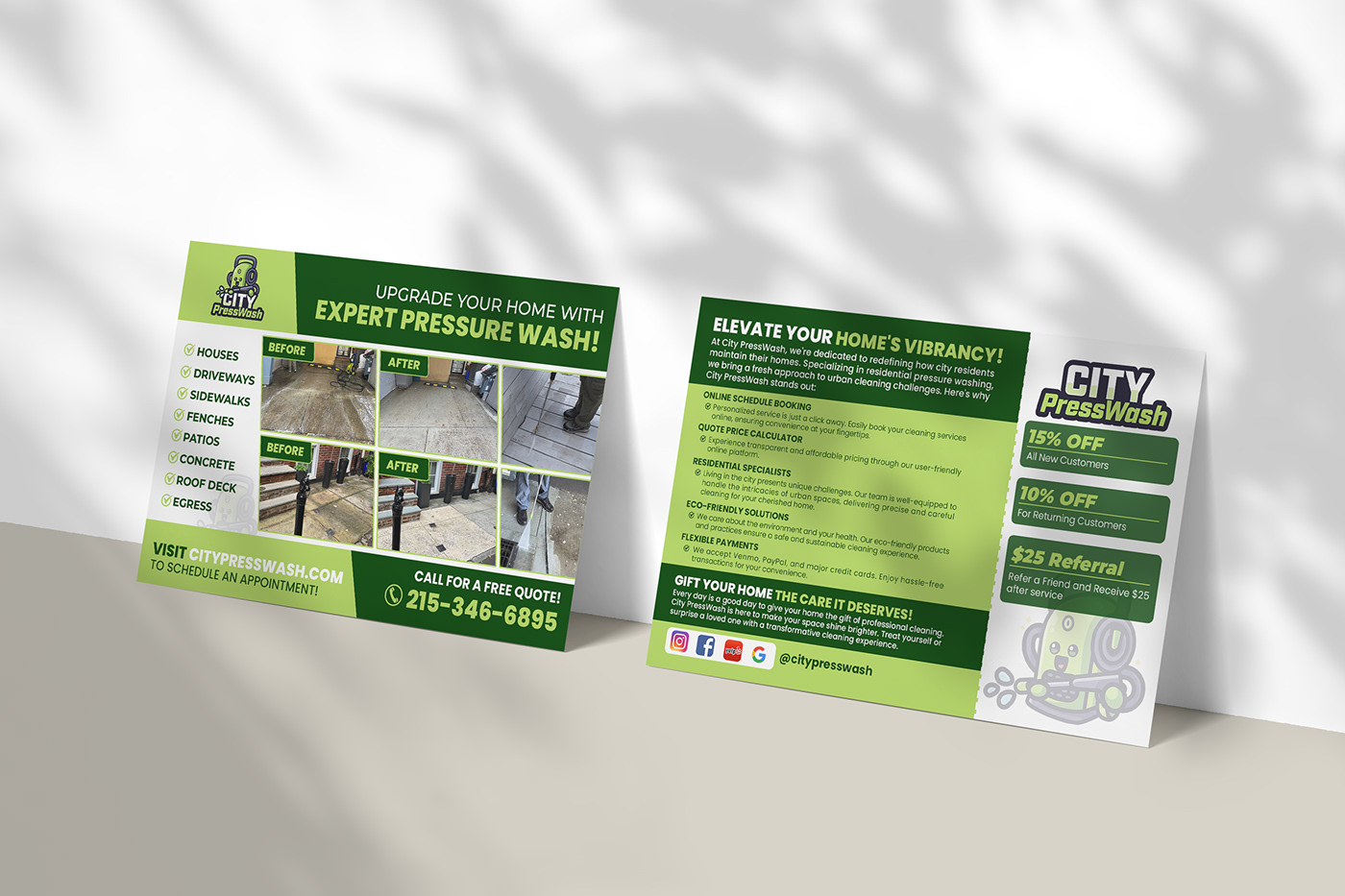 Direct mail EDDM postcard postcard design business flyer design graphic design  Advertising  marketing  