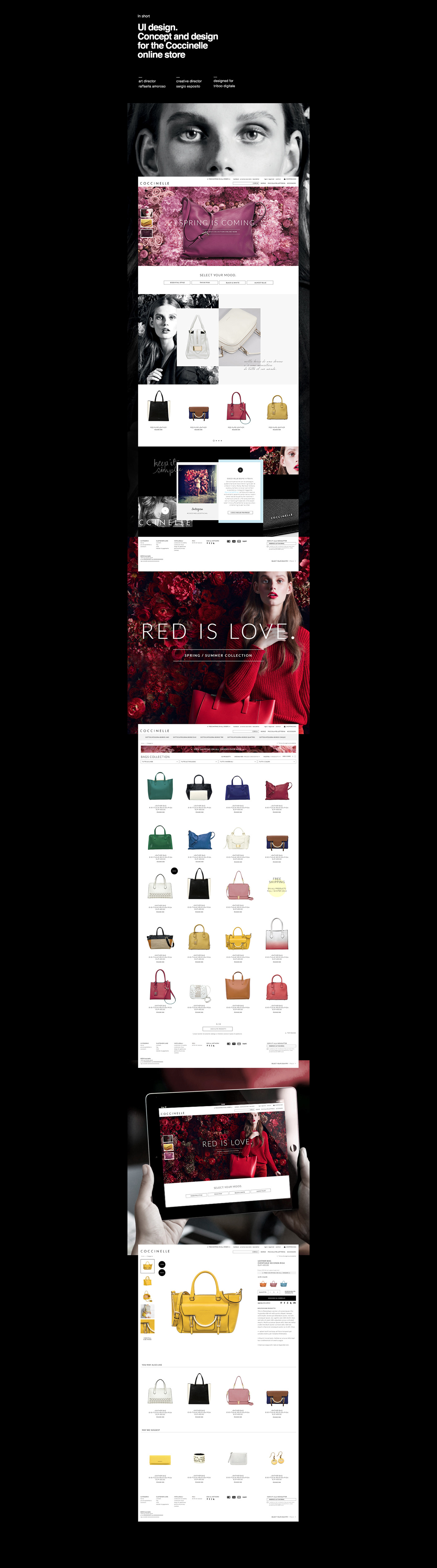 e-commerce Ecommerce Online shop shop online store fashion site site Website concept Responsive interface design