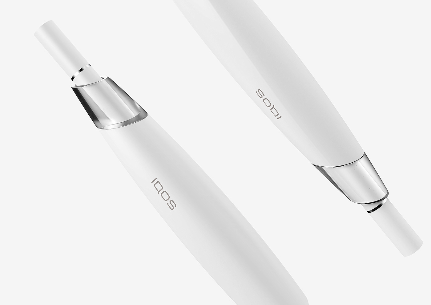 IQOS cigarette design product ecigarette Render industrial smoking wzornictwo heating