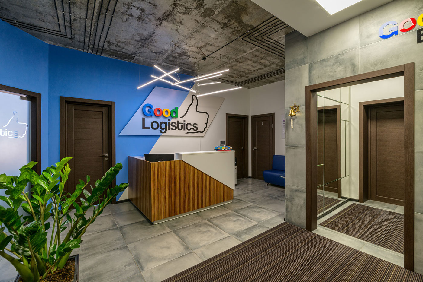 office Good Logistics loft interior meeting room design sea shipping AIR TRANSPORTATION Consolidated shipping