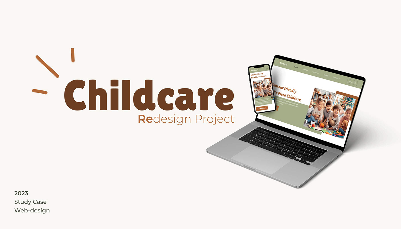 Web Design  UI/UX children kindergarten redesign UI ux Website Figma kids