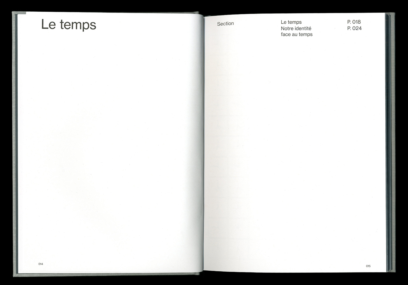 binding book design design graphique edition experimental graphic design  livre Typographie