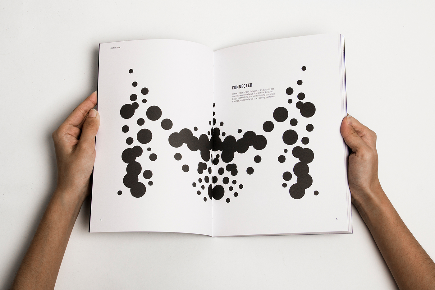 Edition14.8 edition Singapore Polytechnic interactive rorschach pattern black and white b&w singapore publication