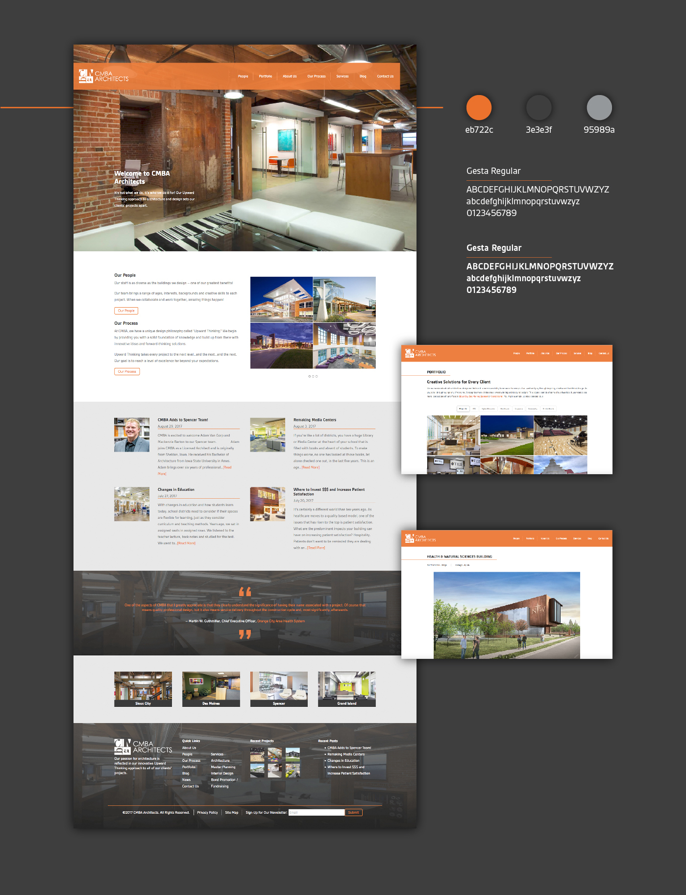 Website design architects mobile