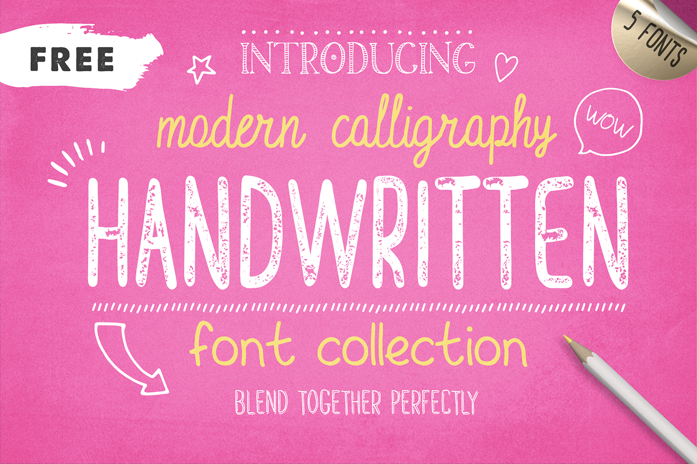 free font Script freebie fonts handwritten Calligraphy   download Typeface Display