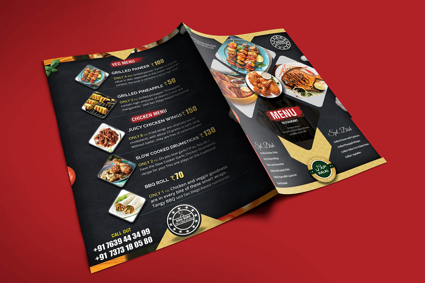 #foodcard #menucard 2020 design poster flyer Modern Poster  Brochrue flyer2020