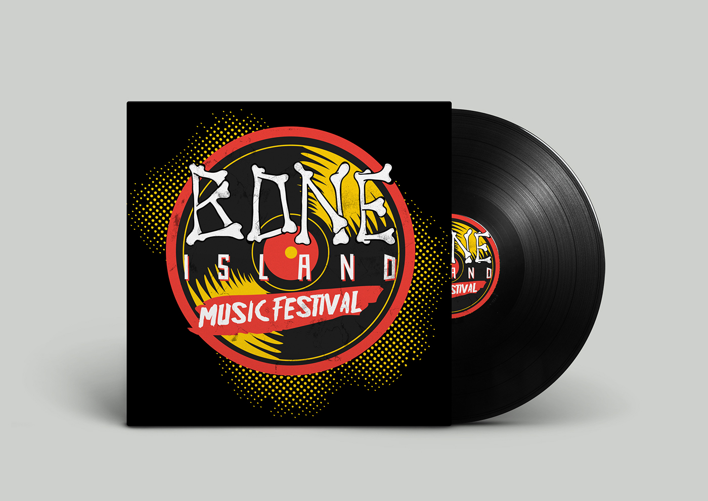 music art album art Retro branding  festival graphic graphic design  rock