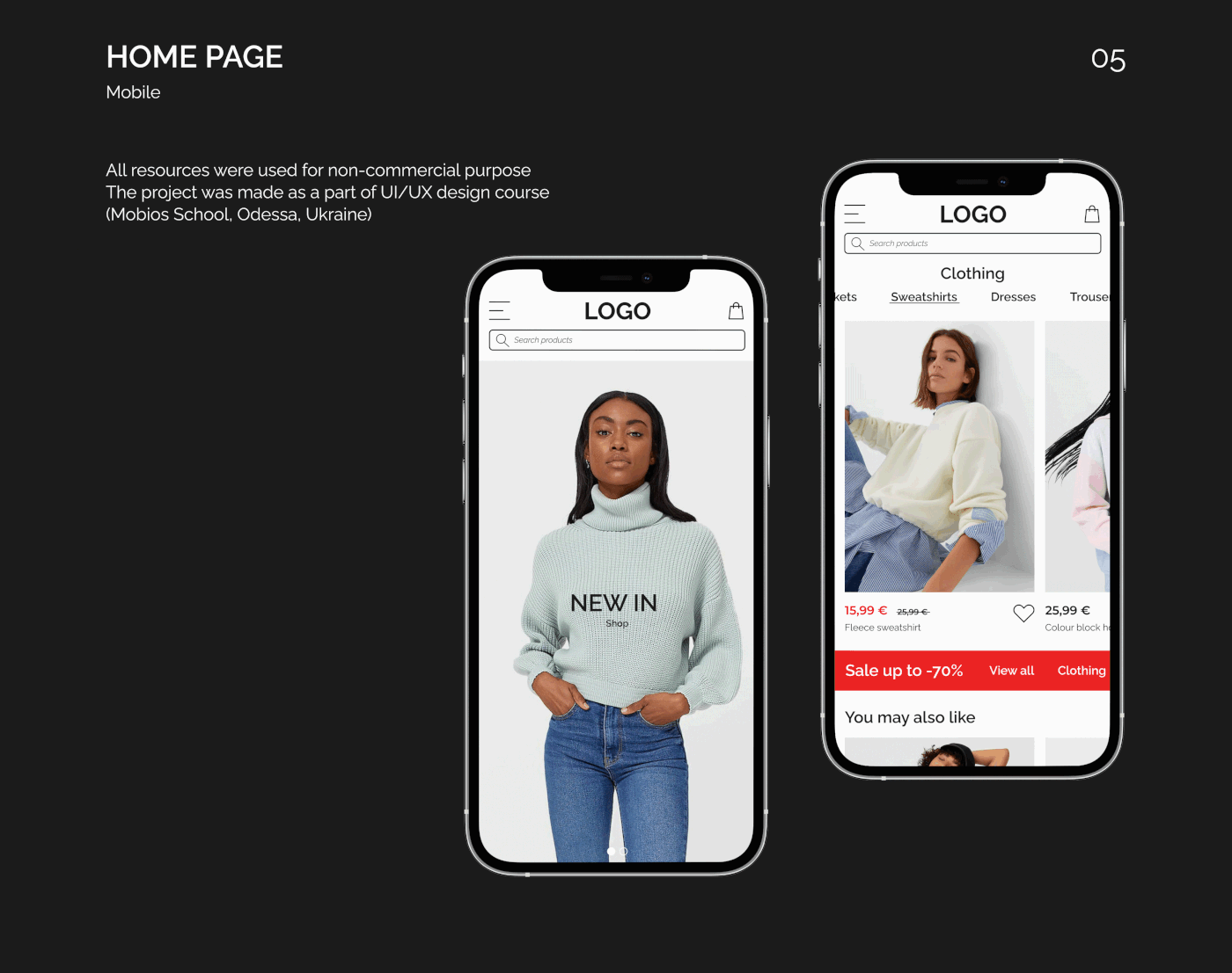 clothes e-commerce Experience Interface store UI user ux Web Website
