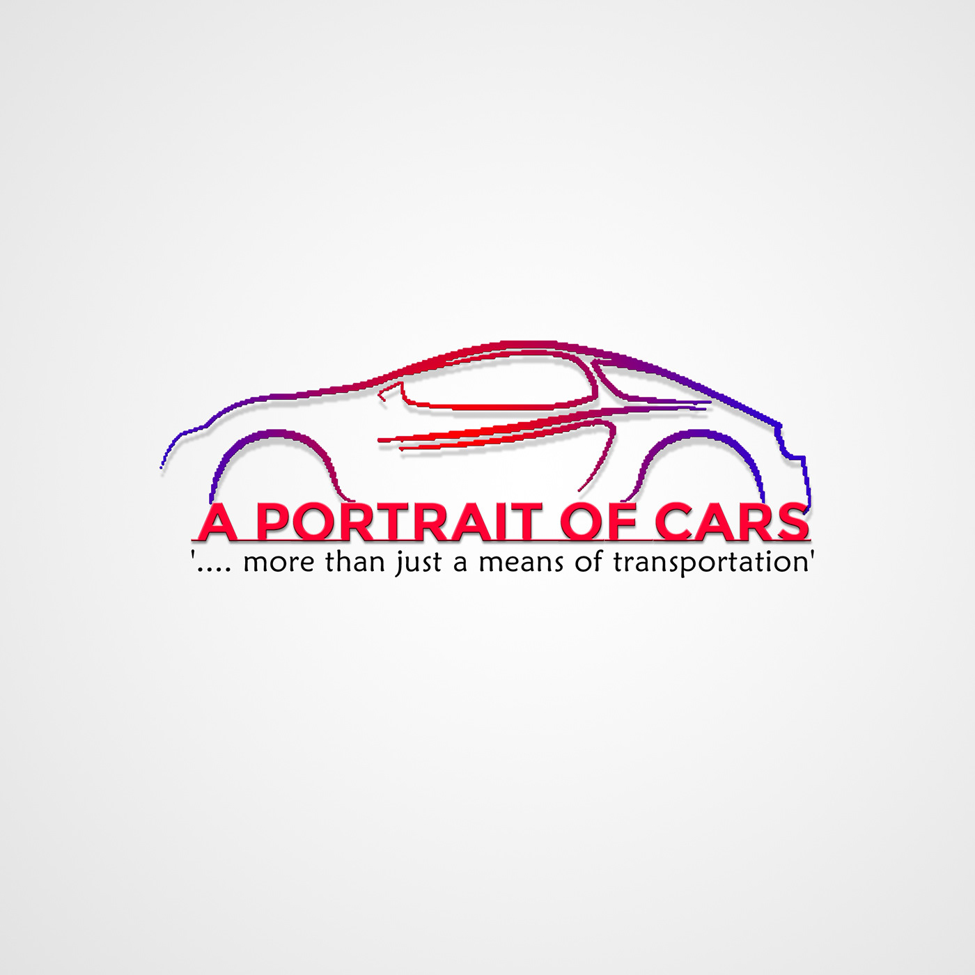 Logo Design A portrait of cars logo car logo