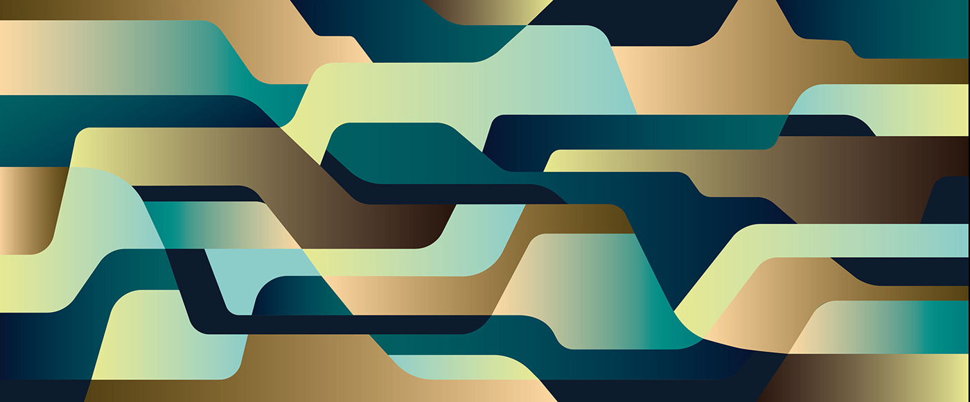 digital color abstract sea graphic