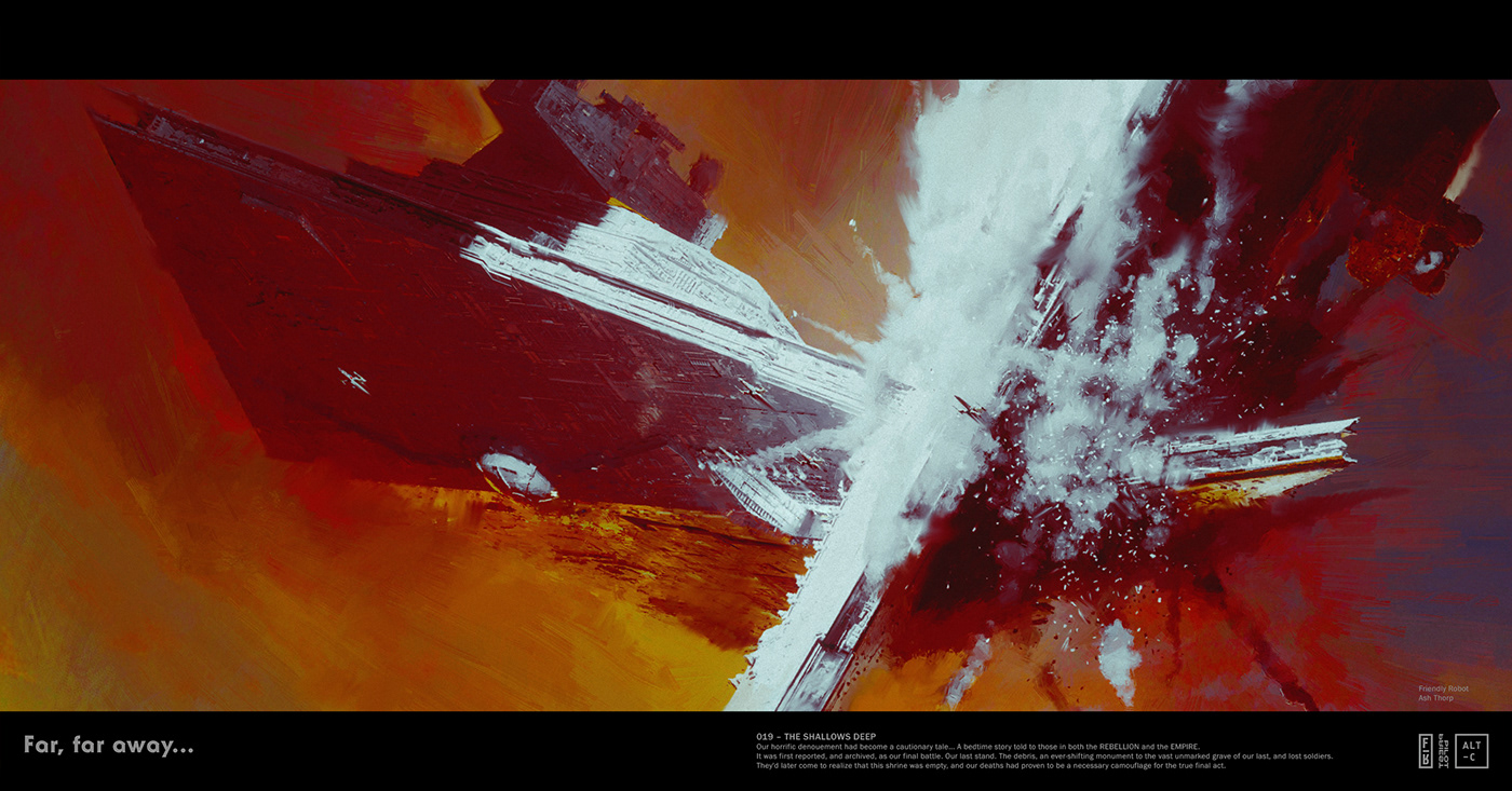 art concept art design fanart Film   ILLUSTRATION  jedi lore Scifi Starwars