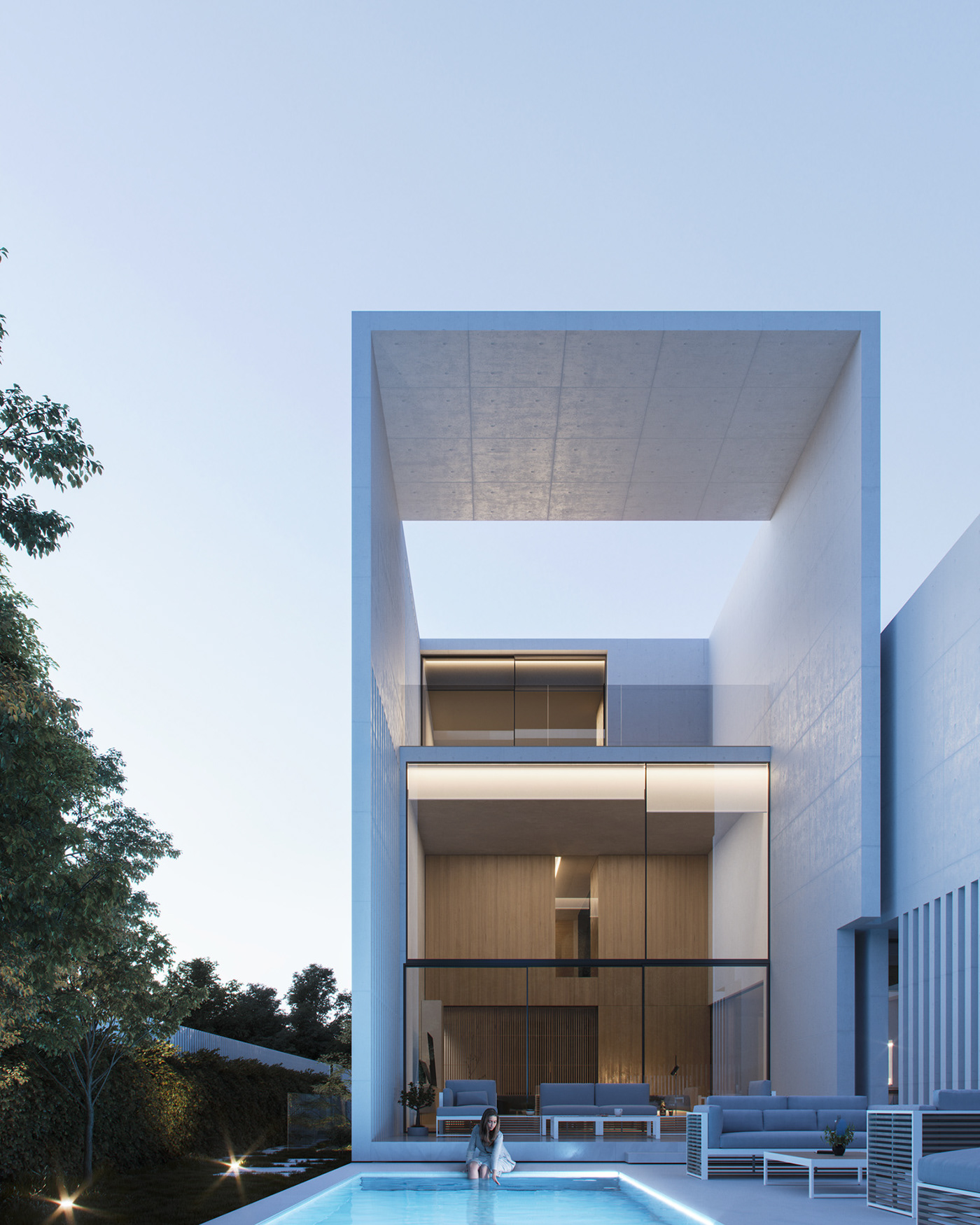 architect architecture building design house HOUSE DESIGN luxury minimal minimalist spain