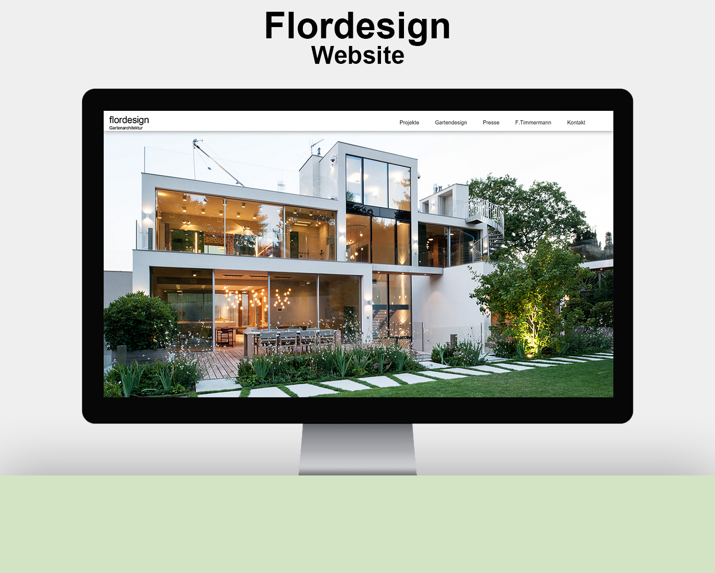 Flordesign Website garden green