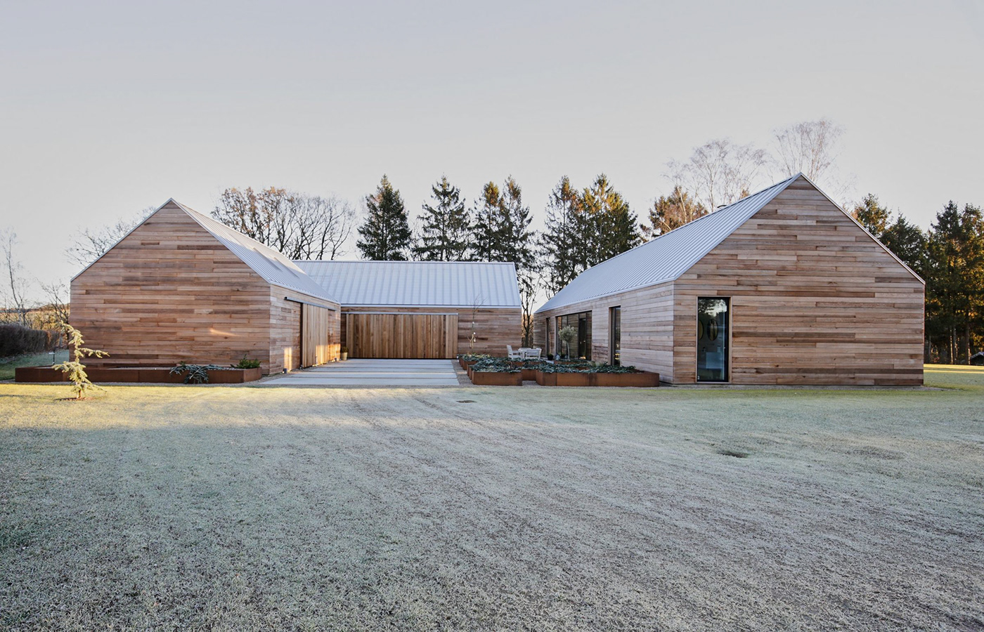 architects house Farmhouse wood denmark