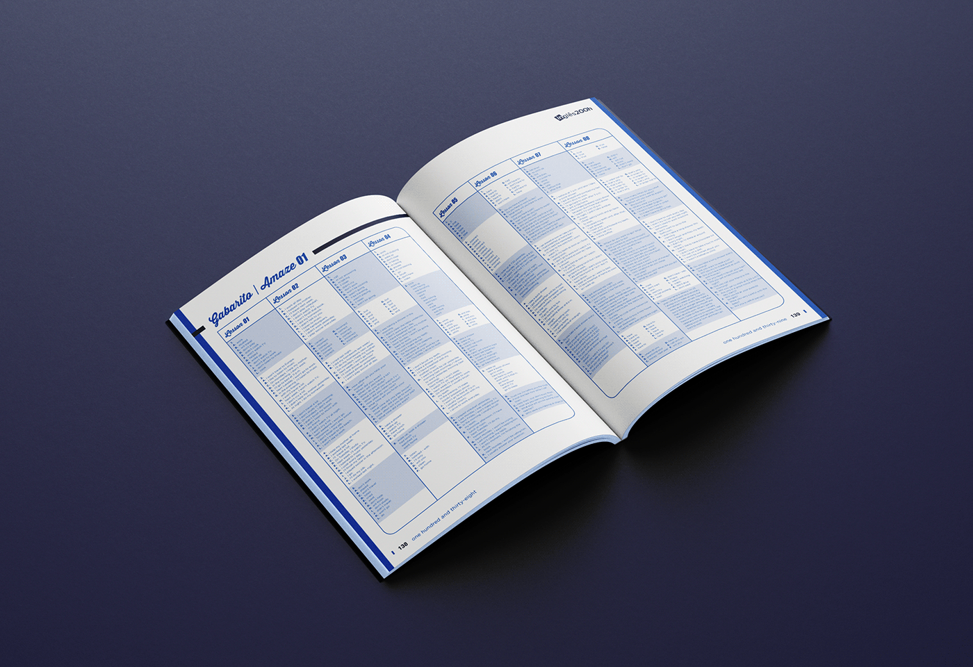 Adobe InDesign book design book illustration exercise book Vector Illustration