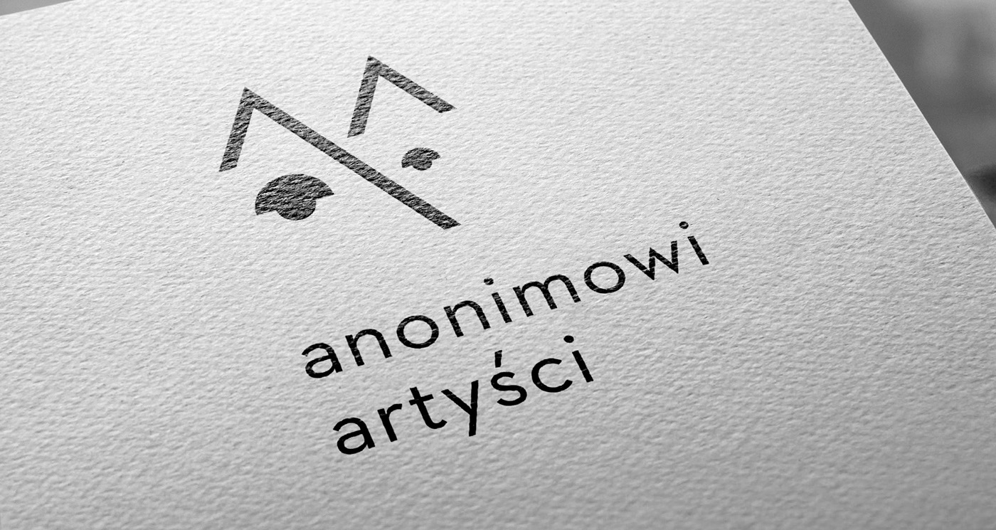 AA anonimowi artysta projektowanie design