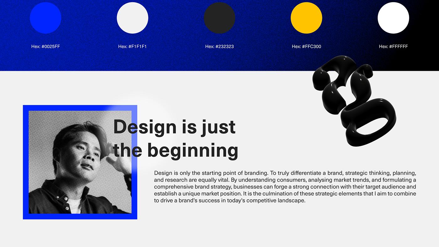personal branding visual identity adobe illustrator Brand Design