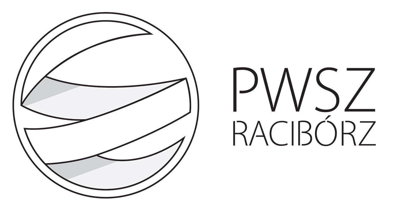 logo PWSZ raciborz poland graphic Icon simple Mockup