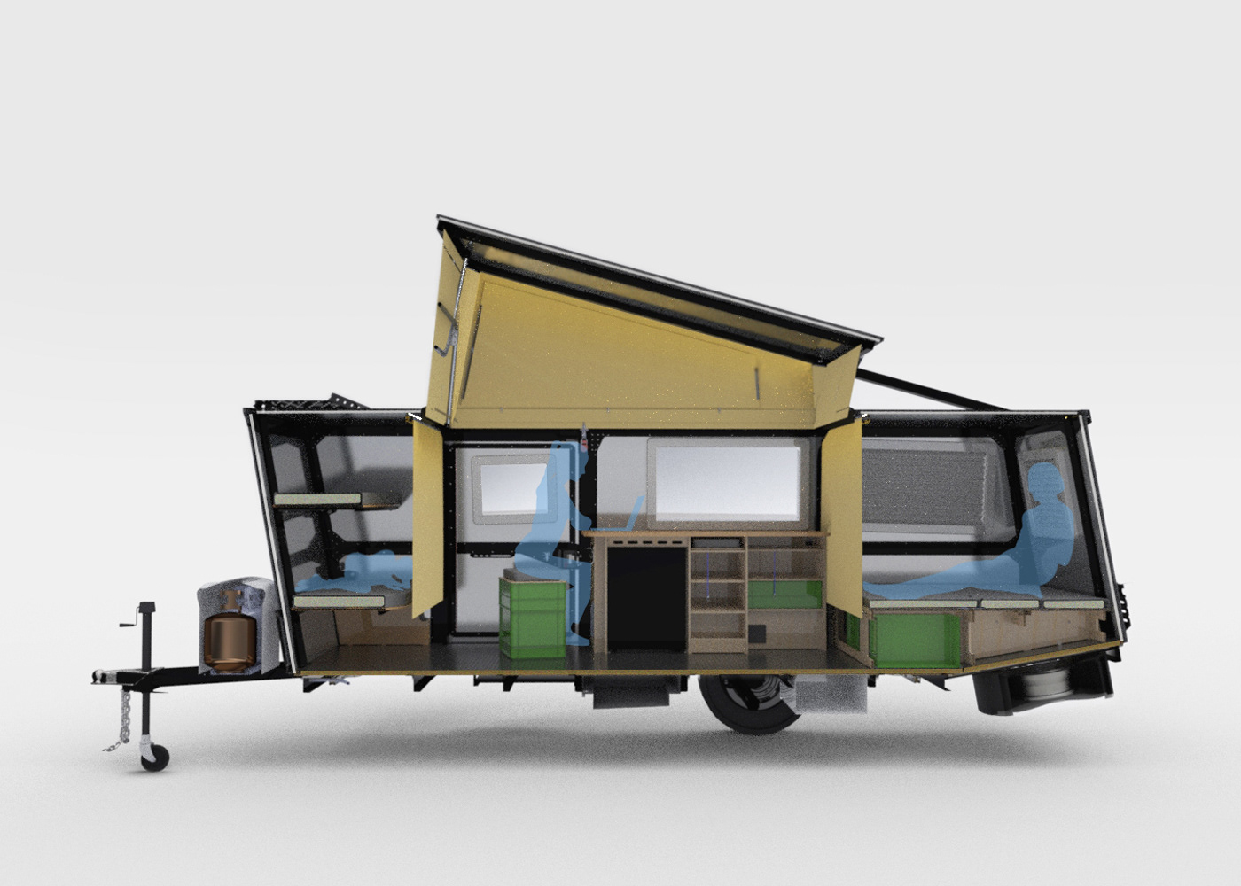 camping houston mantis Mantis Camping Trailer outdoors taxa trailer camper furniture design  product