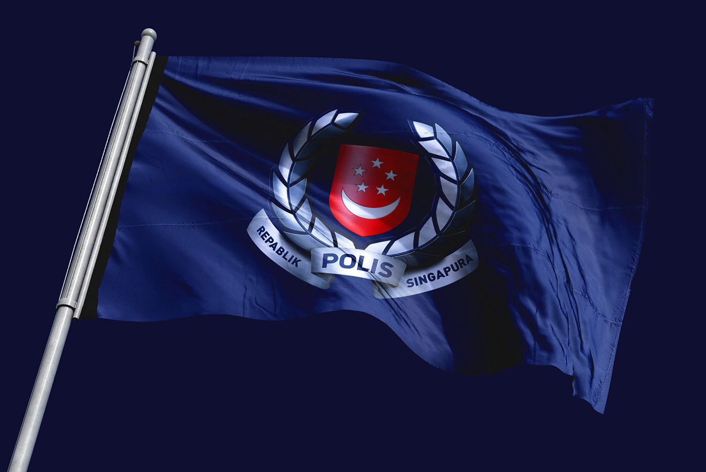 police SPF Government security organisation safety Rebrand corporate public sector singapore