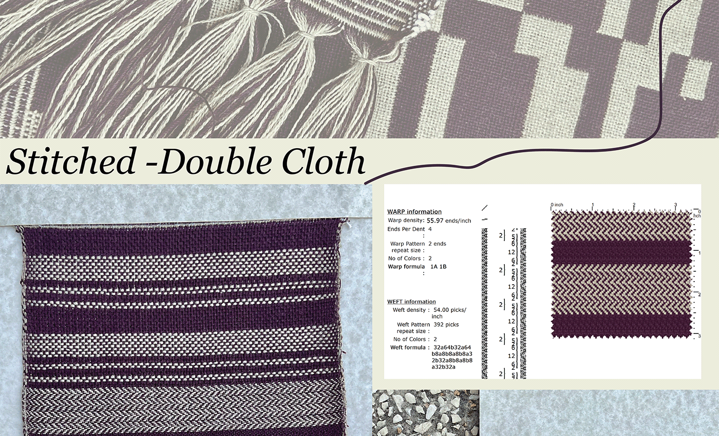 design Illustrator Weave Design fabric textile design  weaving loom Woven