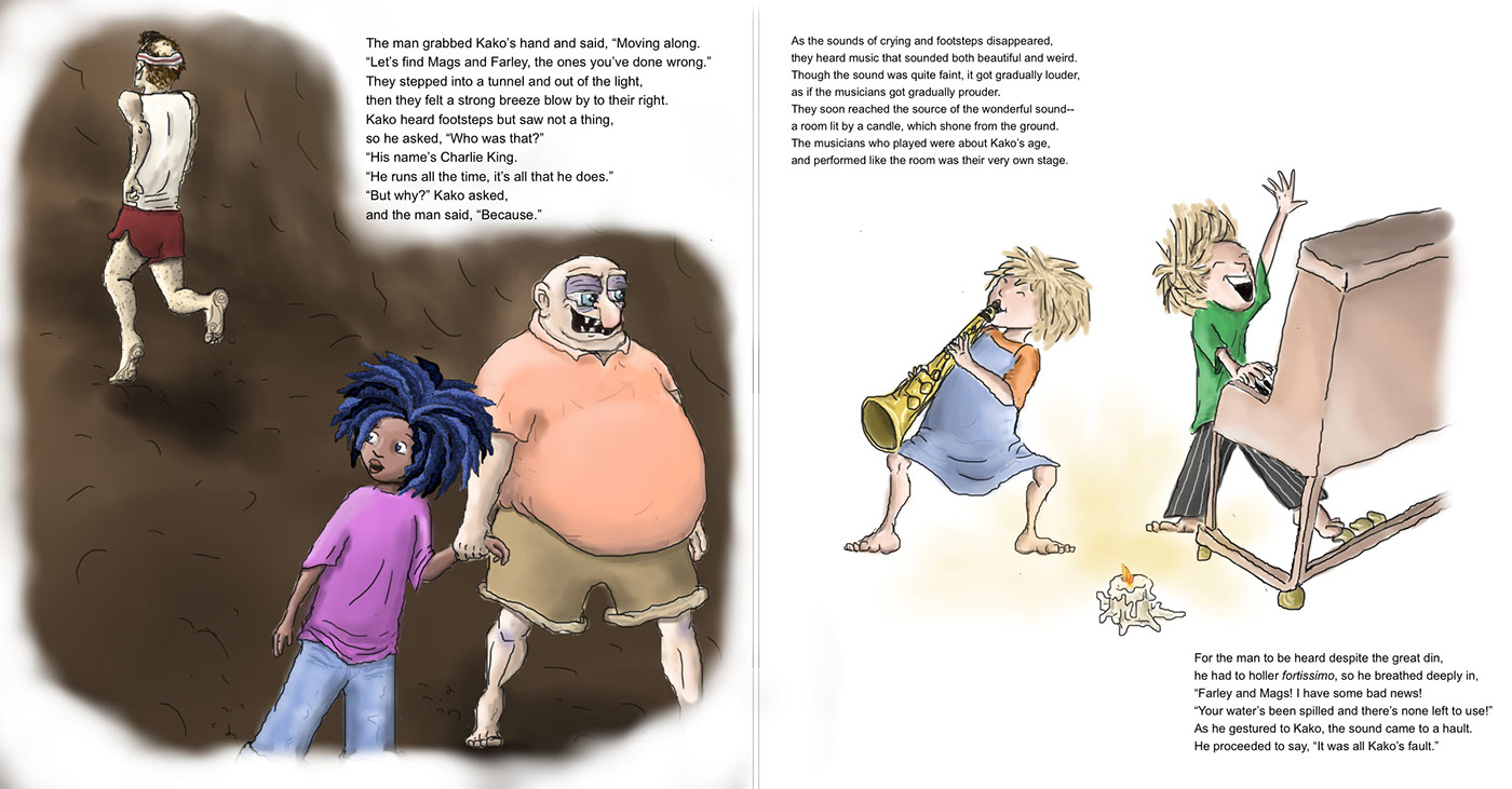 ilustration rhyming childrens book friendship