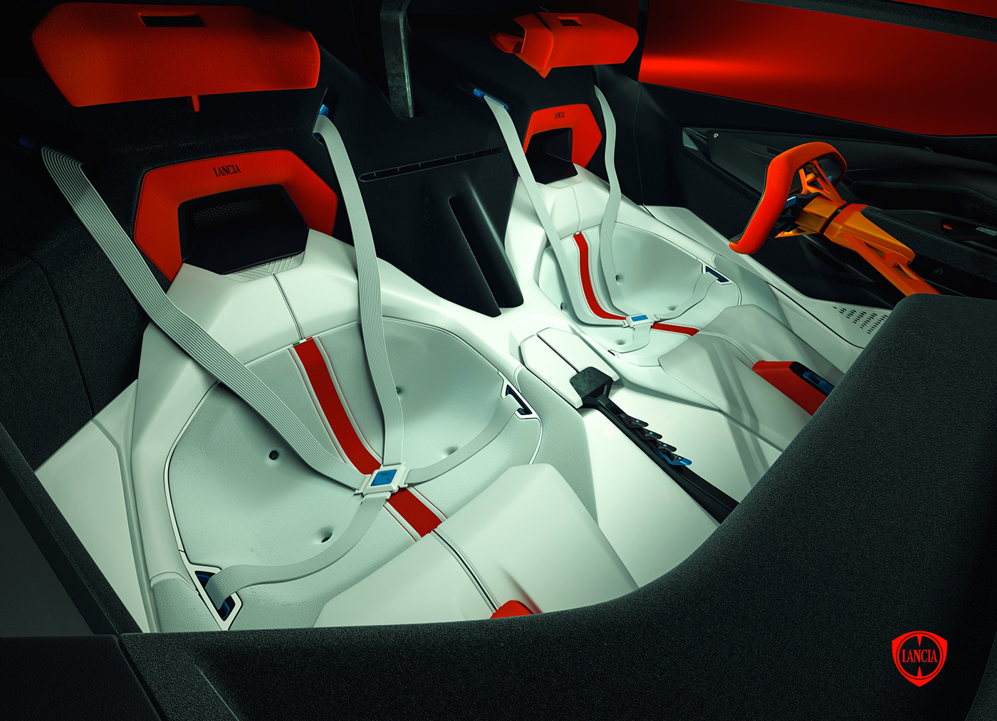 automotive   breshke car design concept car Lancia Transportation Design Lancia Delta Stratos