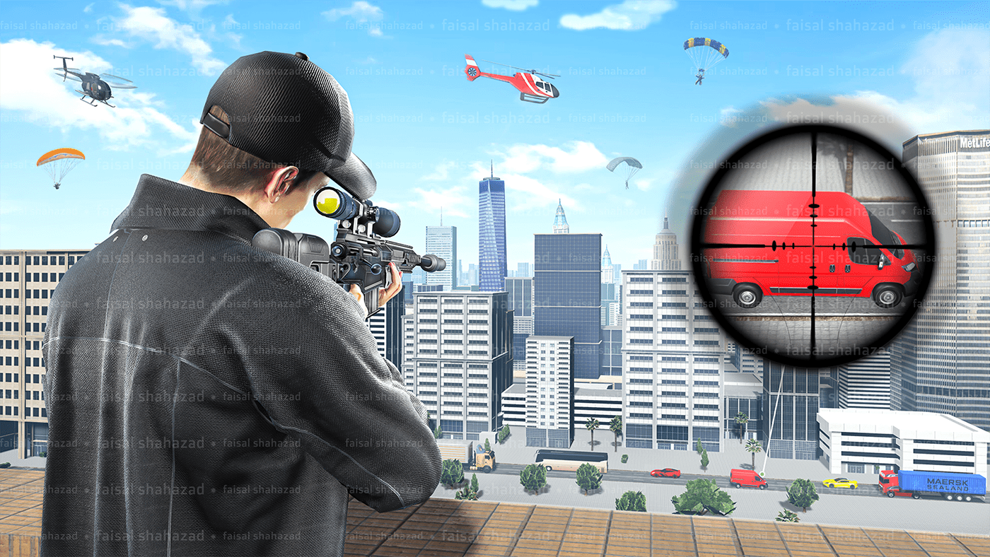 3D action FPS FPS Game mobile mobile game Render shooting game Sniper Sniper Game