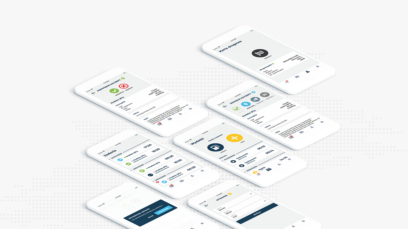 App Designe designe Transport UI ux mobile