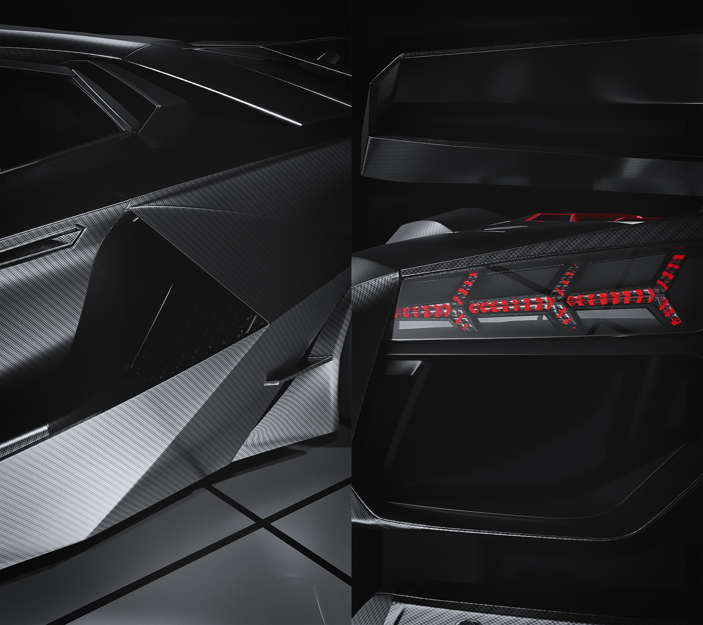 3D automotive   blender car car design CGI lamborghini Render supercar visualization