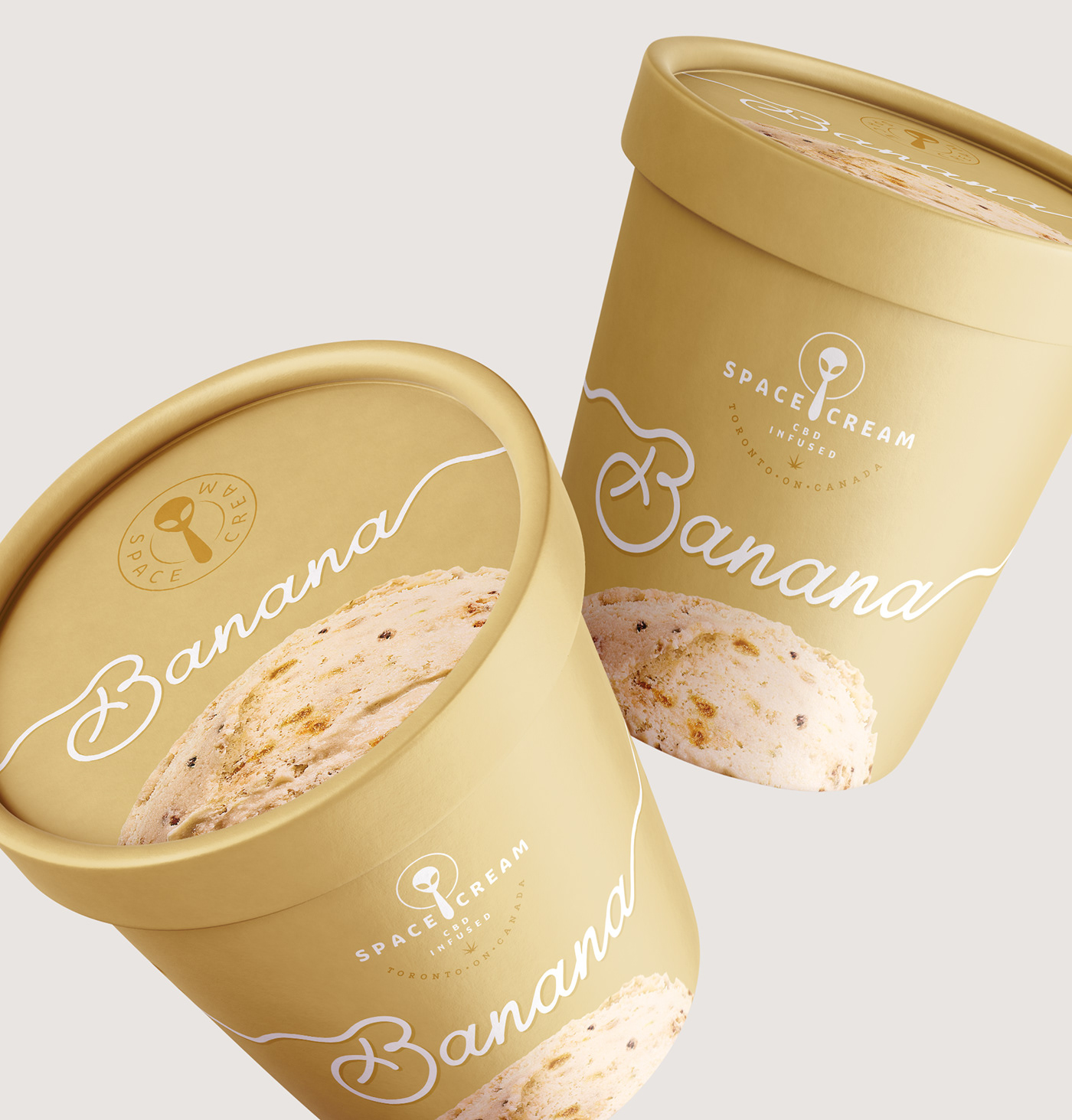 ice cream Space sorvete CBD organic alien cannabis icecream 冰淇淋