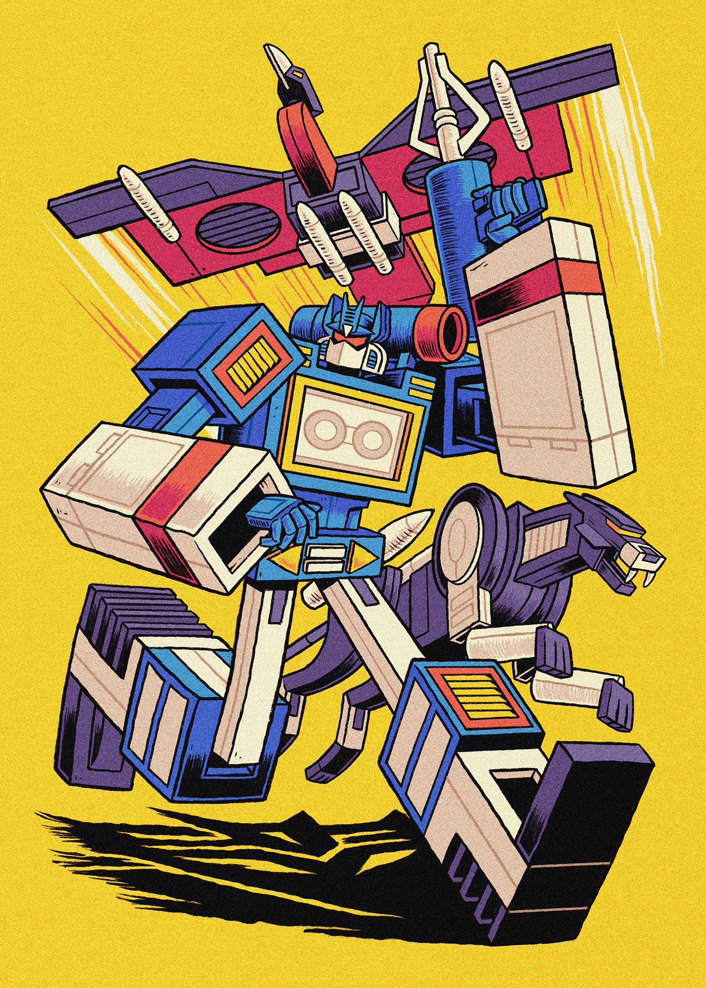 Bumblebee Hasbro megatron optimus prime robots soundwave Starscream toy Transformers