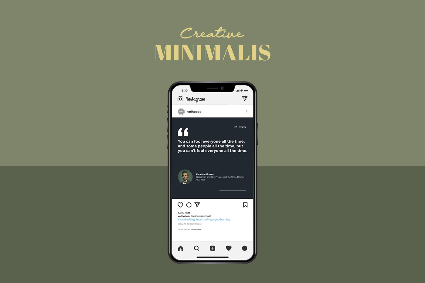 Author creative writing graphic design  instagram feed qoute social media pack social media template writer