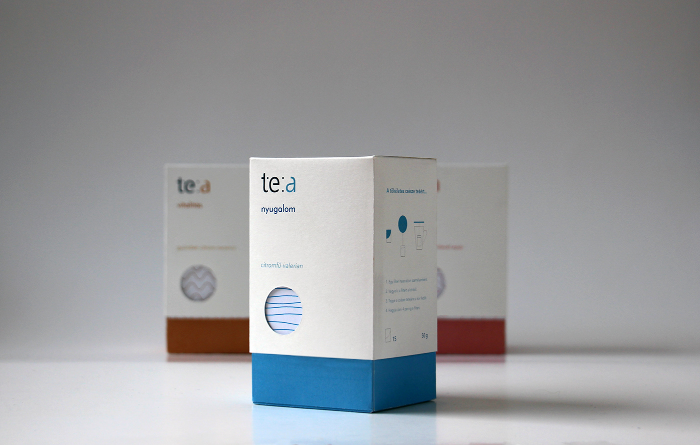 tea Packaging typography   water minimalistic branding  minimal