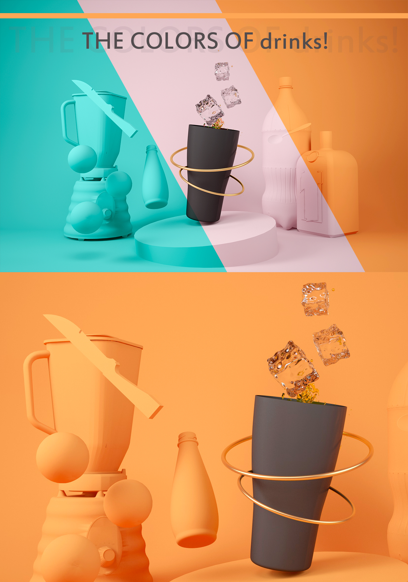 vray cinema4d conctail