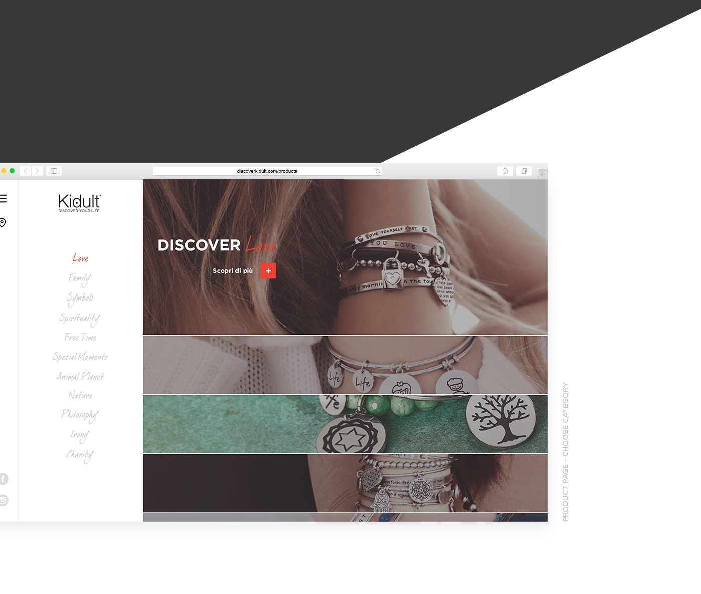 animation  e-commerce Fashion  jewelry product Style UI user interface ux Web Design 