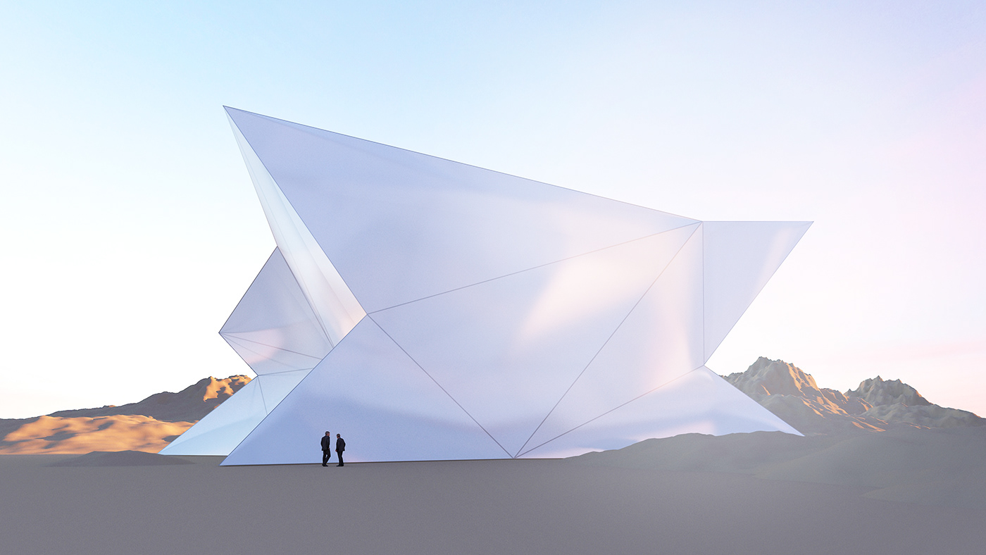 concept art concept design art 3D architecture visualization Render exterior CGI archviz