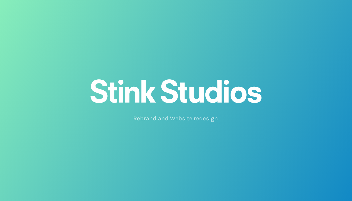 stinkdigital stink studios Web agency digital gradient branding  interactive design