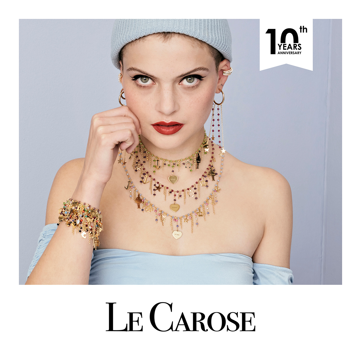 Fashion  fashion accessory Jewellery jewelry model Photography  Advertising  brand identity lecarose
