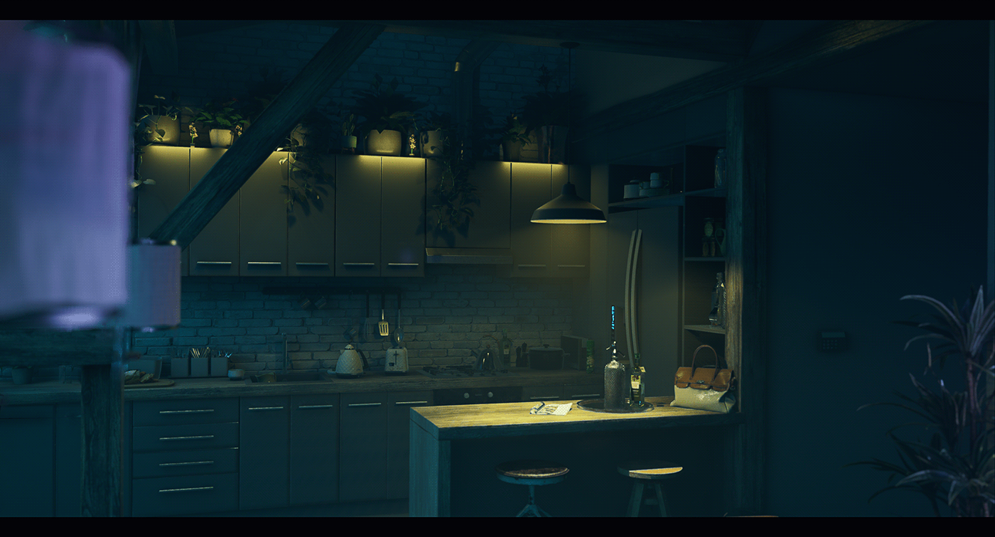 apartment arch viz lighting realtime UE4 Unreal Engine
