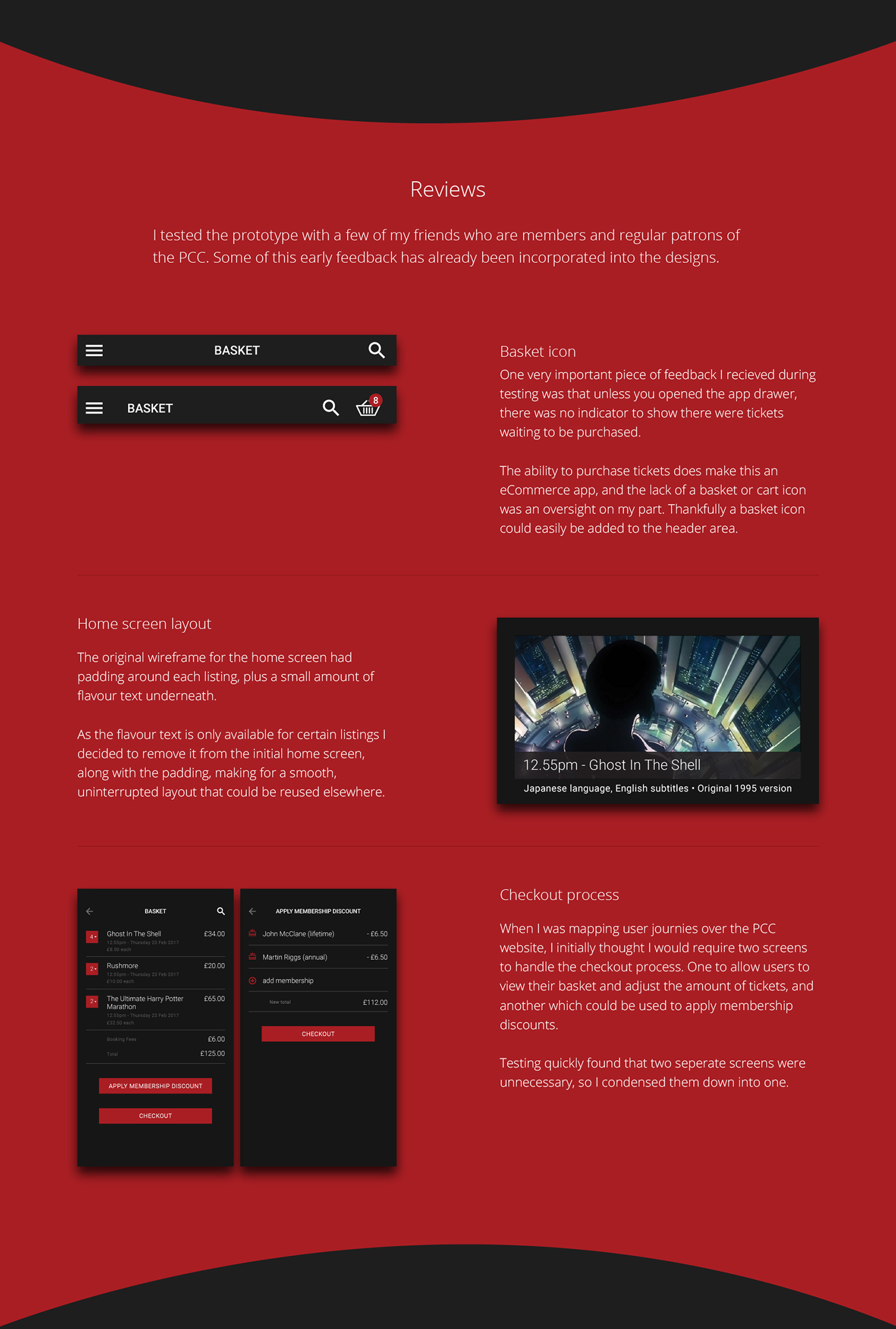 mobile design Mobile app android Cinema theater  UX design product design 