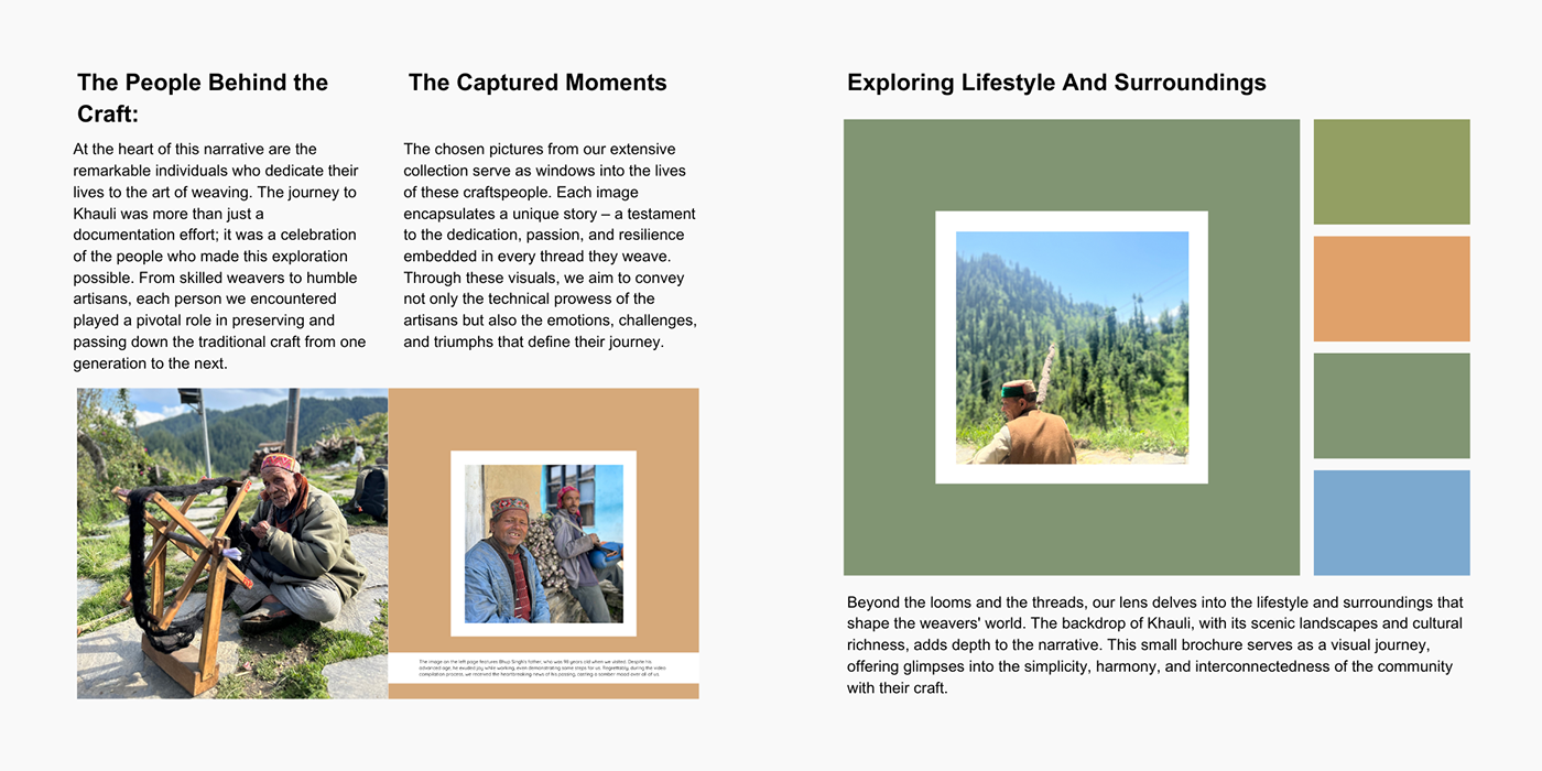 brochure brochure design Catalogue Layout Design colorblock Pastels photojournalism  Photography  travel journey
