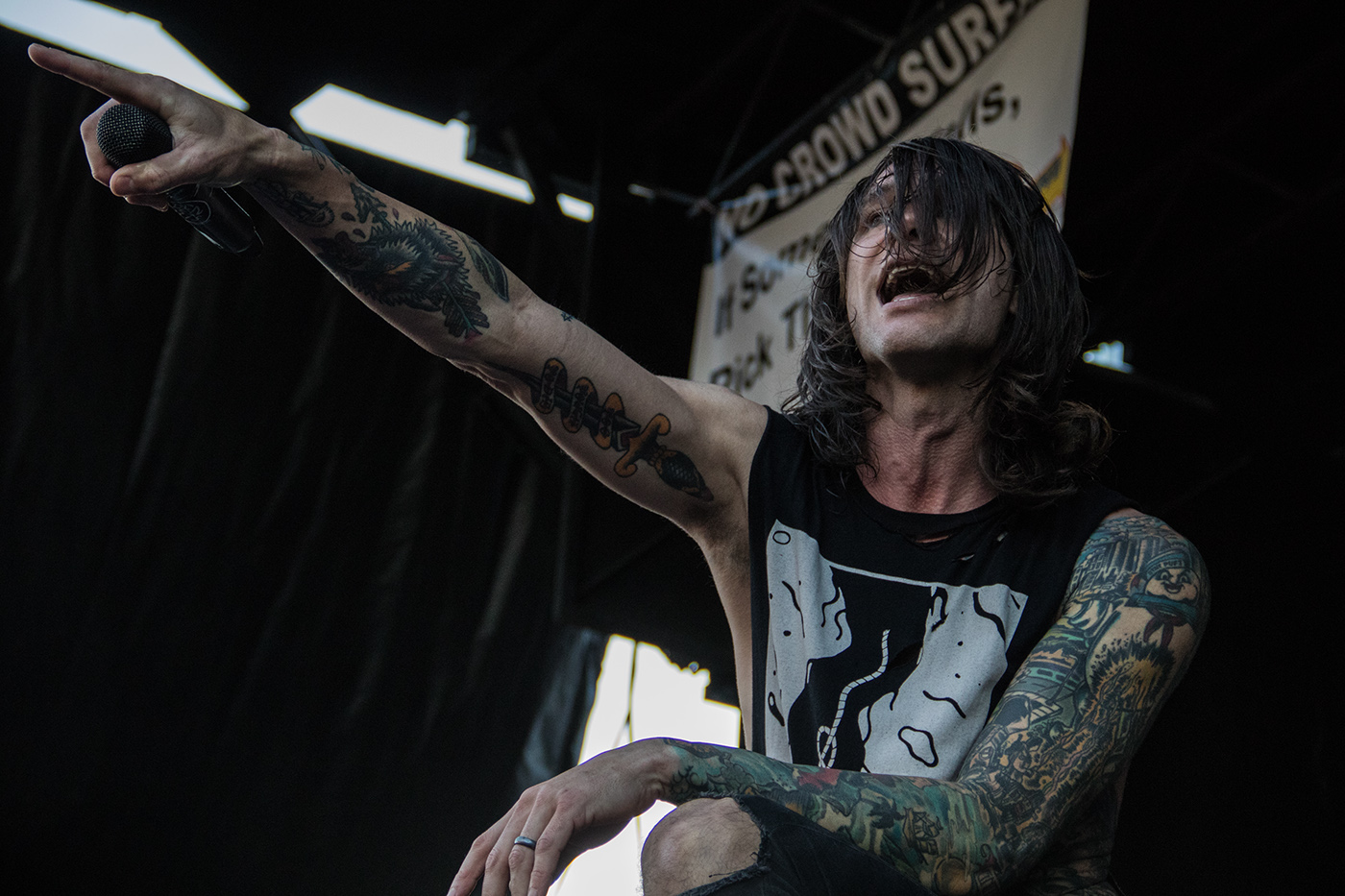 blessthefall band bands Singer seattle warpedtour press Photography  livemusic concert