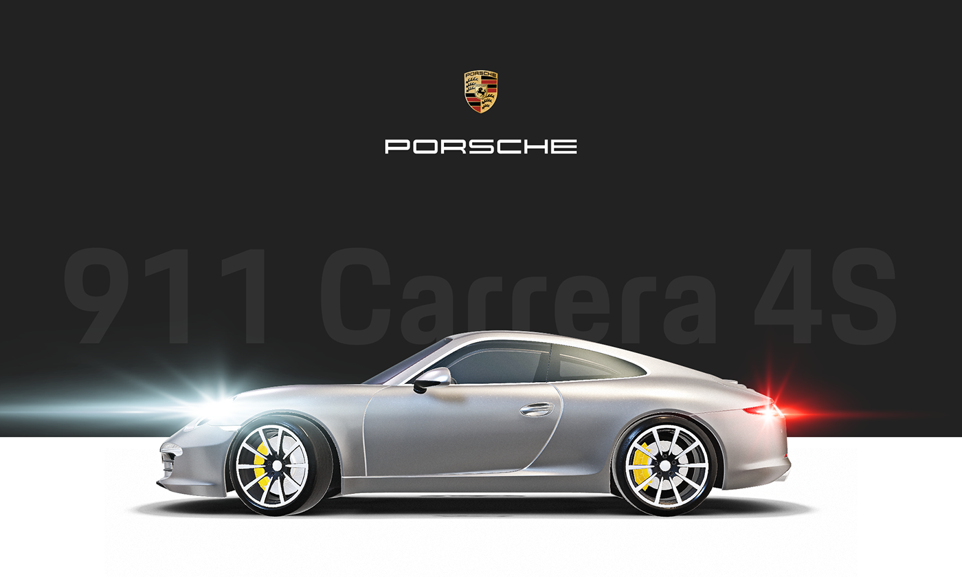 2D Animation 3d animation animation  graphic design  motion graphics  Porsche Porsche 911 Powerpoint powerpoint presentation powerpoint template