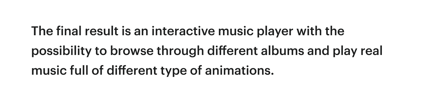 animation  cd design experiment Figma music player ProtoPie UI visual design