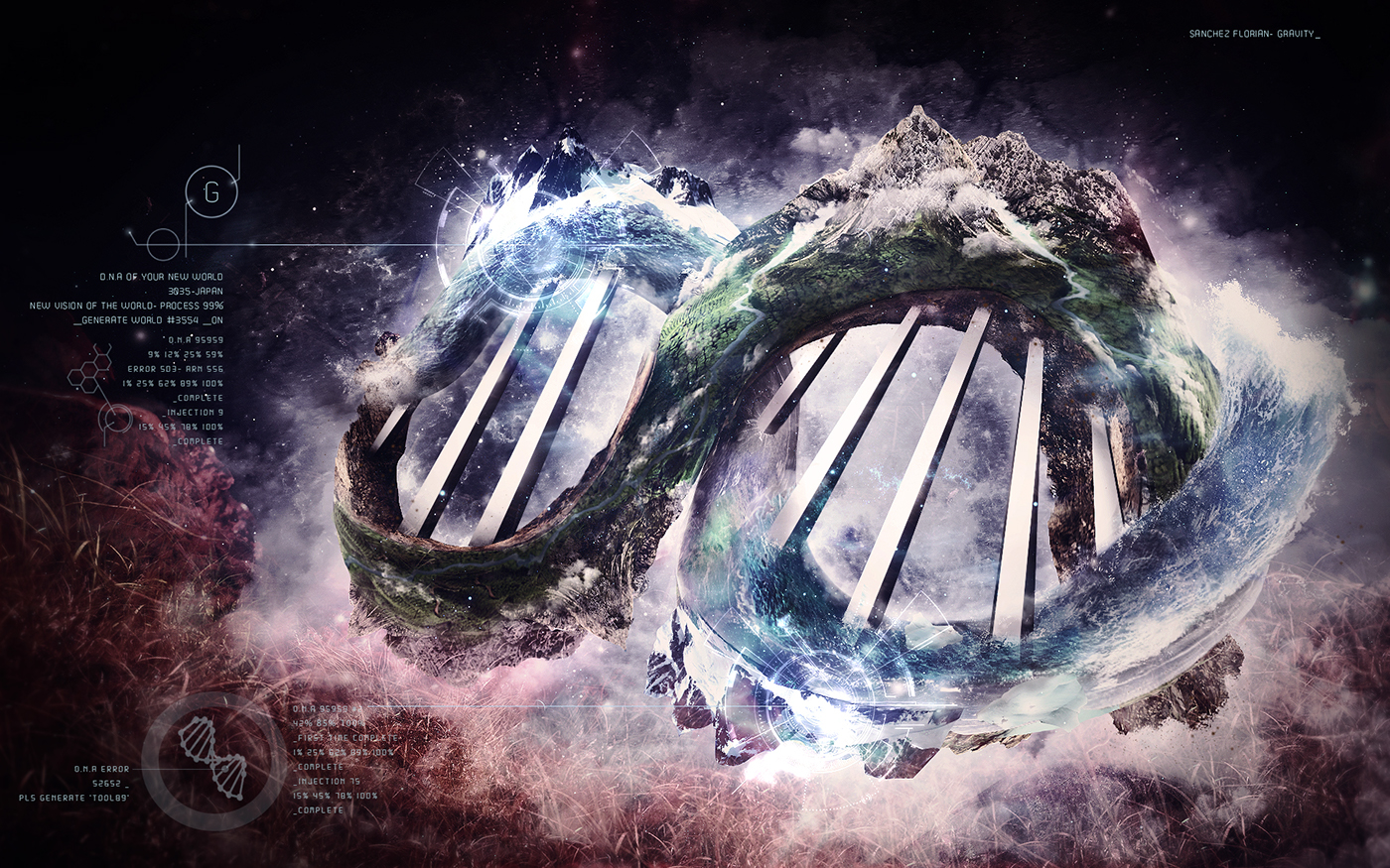 DNA new world sci-fi