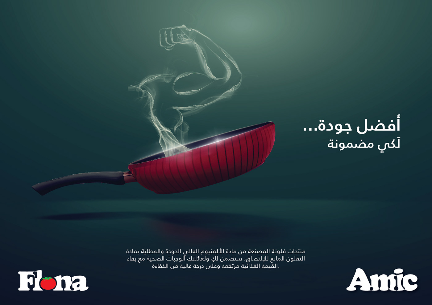 cookware Flona Tefal kitchen amman jordan ads oven cooking Advertising 