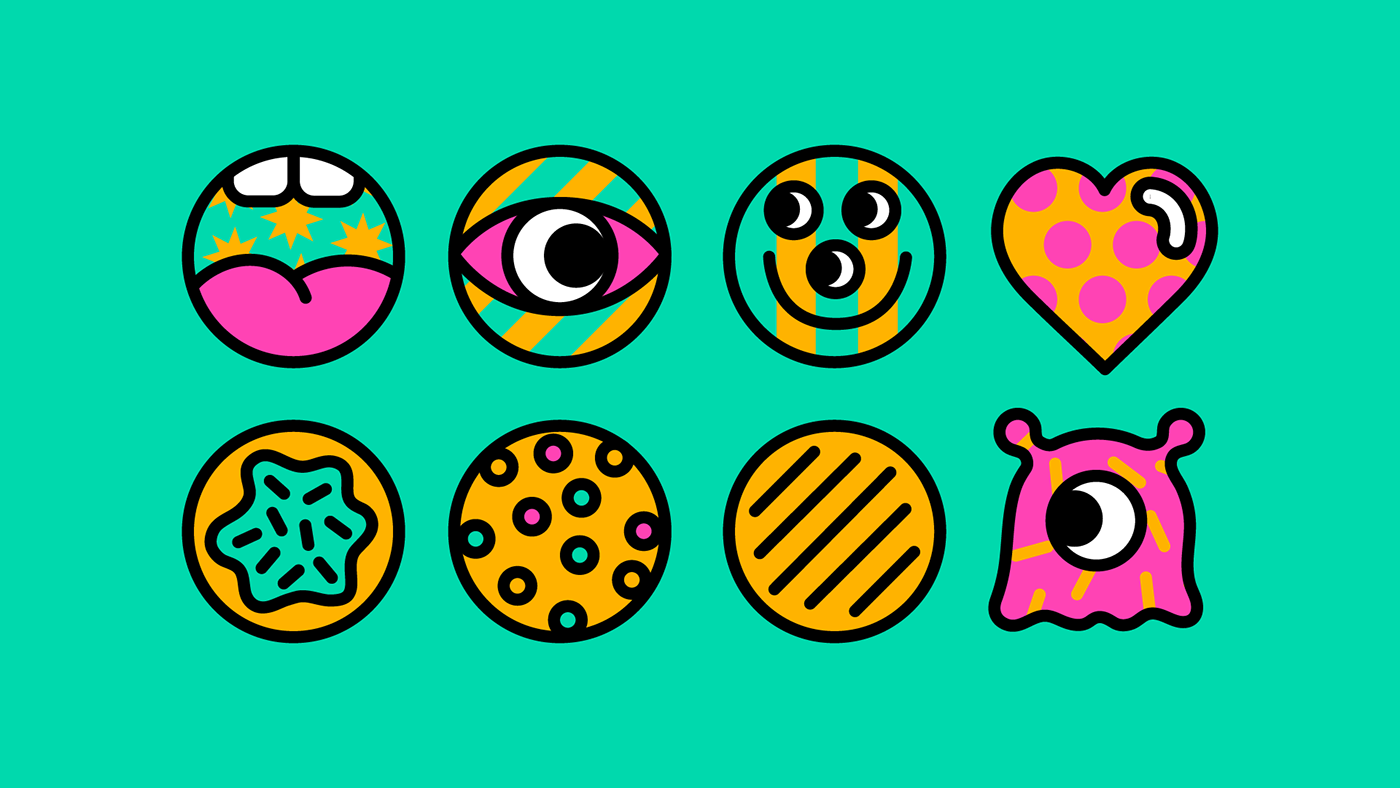 cookie Candy Candies cool bold freaky colorful colors Candy shop Emoji